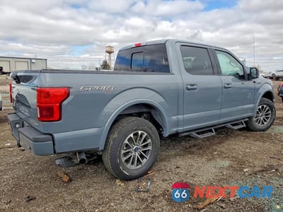 Trzecie zdjęcie samochodu z tyłu: 2019 FORD F150 SUPERCREW VIN:1FTEW1EP6KKE57970 - miniatura