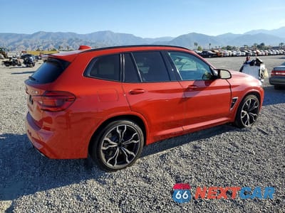 Trzecie zdjęcie samochodu z tyłu: 2020 BMW X3 M COMPETITION VIN:5YMTS0C09LLT11083 - miniatura
