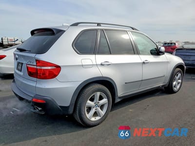 Trzecie zdjęcie samochodu z tyłu: 2008 BMW X5 3.0I VIN:5UXFE43588L028356 - miniatura