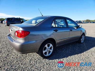 Trzecie zdjęcie samochodu z tyłu: 2003 TOYOTA COROLLA LE VIN:1NXBR32E63Z125747 - miniatura