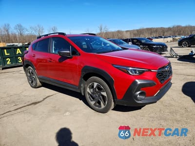 Czwarte zdjęcie samochodu z boku: 2025 SUBARU CROSSTREK LIMITED VIN:4S4GUHM64S3783255 - miniatura