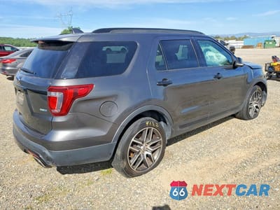 Trzecie zdjęcie samochodu z tyłu: 2017 FORD EXPLORER SPORT VIN:1FM5K8GT8HGC48008 - miniatura