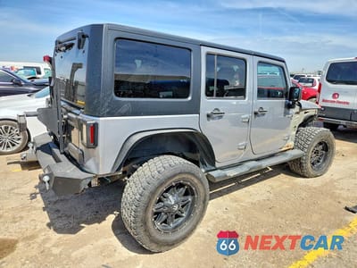 Trzecie zdjęcie samochodu z tyłu: 2015 JEEP WRANGLER UNLIMITED SAHARA VIN:1C4BJWEG9FL547435 - miniatura