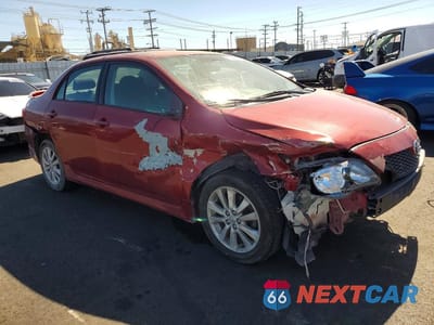 Czwarte zdjęcie samochodu z boku: 2009 TOYOTA COROLLA S VIN:2T1BU40E69C160659 - miniatura
