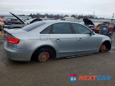 Trzecie zdjęcie samochodu z tyłu: 2011 AUDI A4 PREMIUM PLUS VIN:WAUHFAFL4BN014091 - miniatura