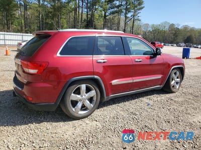 Trzecie zdjęcie samochodu z tyłu: 2012 JEEP GRAND CHEROKEE OVERLAND VIN:1C4RJFCT7CC134228 - miniatura