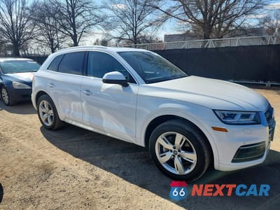 Czwarte zdjęcie samochodu z boku: 2018 AUDI Q5 PREMIUM PLUS VIN:WA1BNAFYXJ2026554 - miniatura
