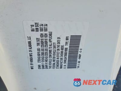 Zdjęcie 13 z 13 samochodu: 2019 HONDA ODYSSEY EXL VIN:5FNRL6H78KB019998 - miniatura