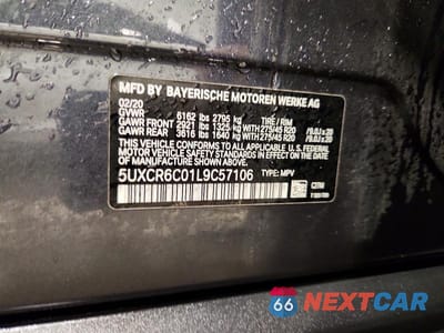 Zdjęcie 13 z 13 samochodu: 2020 BMW X5 XDRIVE40I VIN:5UXCR6C01L9C57106 - miniatura