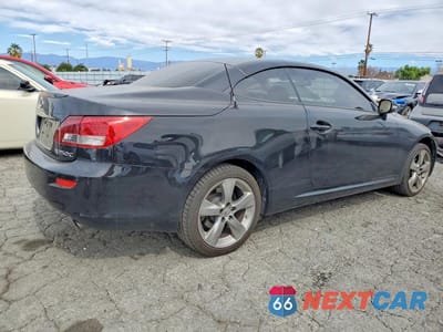 Trzecie zdjęcie samochodu z tyłu: 2011 LEXUS IS 250C BASE VIN:JTHFF2C2XB2514820 - miniatura