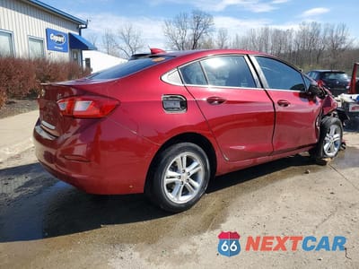 Trzecie zdjęcie samochodu z tyłu: 2017 CHEVROLET CRUZE LT VIN:1G1BE5SM0H7279694 - miniatura