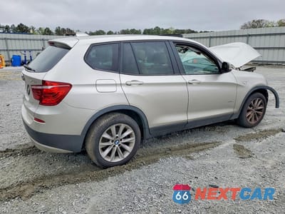 Trzecie zdjęcie samochodu z tyłu: 2013 BMW X3 XDRIVE28I VIN:5UXWX9C54D0A14413 - miniatura