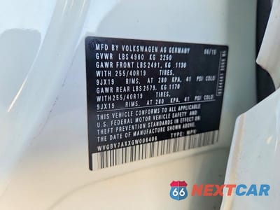 Zdjęcie 13 z 13 samochodu: 2016 VOLKSWAGEN TIGUAN S VIN:WVGBV7AXXGW006406 - miniatura