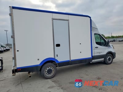 Trzecie zdjęcie samochodu z tyłu: 2023 FORD TRANSIT DELIVERY TRUCK VIN:1FDBW5ZG5PKA22249 - miniatura