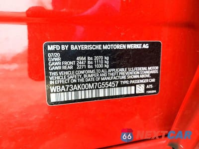 Zdjęcie 12 z 12 samochodu: 2021 BMW 228XI VIN:WBA73AK00M7G55457 - miniatura