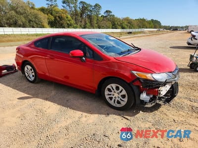 Czwarte zdjęcie samochodu z boku: 2014 HONDA CIVIC LX VIN:2HGFG3B55EH515063 - miniatura