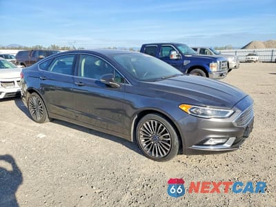Czwarte zdjęcie samochodu z boku: 2017 FORD FUSION SE VIN:3FA6P0HD7HR229323 - miniatura
