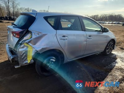 Trzecie zdjęcie samochodu z tyłu: 2016 SCION IM BASE VIN:JTNKARJE7GJ516621 - miniatura