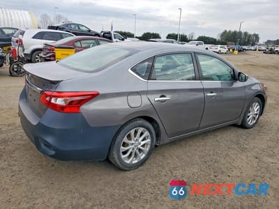 Trzecie zdjęcie samochodu z tyłu: 2018 NISSAN SENTRA S VIN:3N1AB7AP4JY227768 - miniatura
