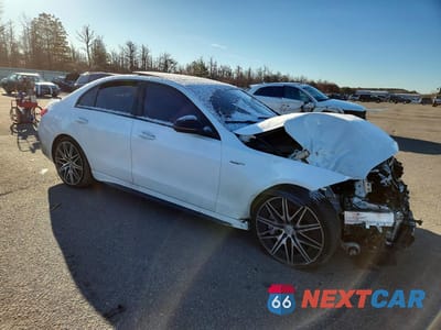 Czwarte zdjęcie samochodu z boku: 2024 MERCEDES-BENZ C 43 AMG VIN:W1KAF8HB0RR157209 - miniatura