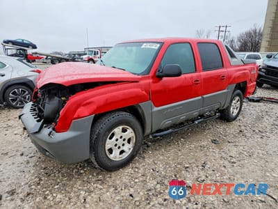 2002 CHEVROLET AVALANCHE K1500 3GNEK13T02G221583 - główne zdjęcie licytacji z USA - miniatura