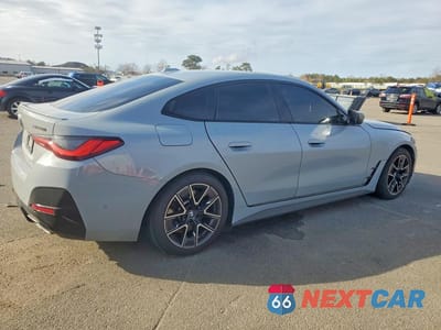 Trzecie zdjęcie samochodu z tyłu: 2024 BMW M440XI GRAN COUPE VIN:WBA13AW09RFT41462 - miniatura