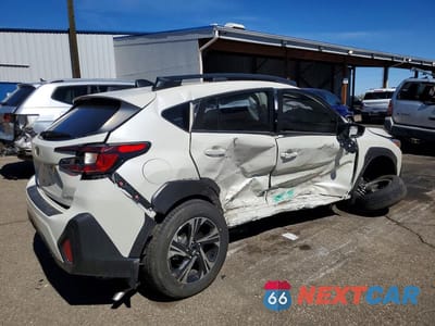 Trzecie zdjęcie samochodu z tyłu: 2024 SUBARU CROSSTREK PREMIUM VIN:JF2GUADC1R8291461 - miniatura