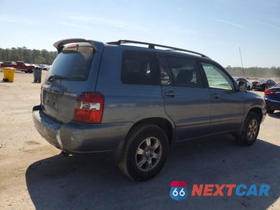 Trzecie zdjęcie samochodu z tyłu: 2006 TOYOTA HIGHLANDER BASE VIN:JTEHP21A160185553 - miniatura