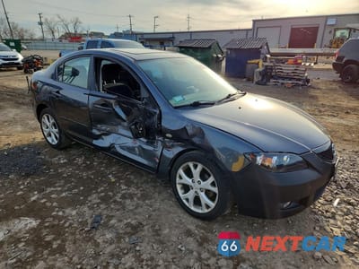 Czwarte zdjęcie samochodu z boku: 2008 MAZDA 3 I VIN:JM1BK32F281184188 - miniatura