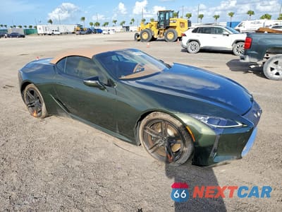 Czwarte zdjęcie samochodu z boku: 2025 LEXUS LC 500 CONVERTIBLE BASE VIN:JTHNPAAY3SA111939 - miniatura