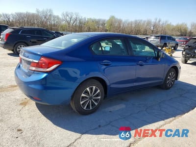 Trzecie zdjęcie samochodu z tyłu: 2015 HONDA CIVIC LX VIN:19XFB2F58FE084278 - miniatura