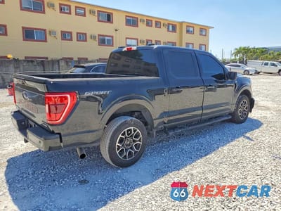 Trzecie zdjęcie samochodu z tyłu: 2022 FORD F150 SUPERCREW VIN:1FTEW1CP4NFB83488 - miniatura
