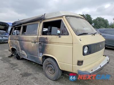 Czwarte zdjęcie samochodu z boku: 1982 VOLKSWAGEN VANAGON CAMPMOBILE VIN:WV2ZA0257CH143709 - miniatura