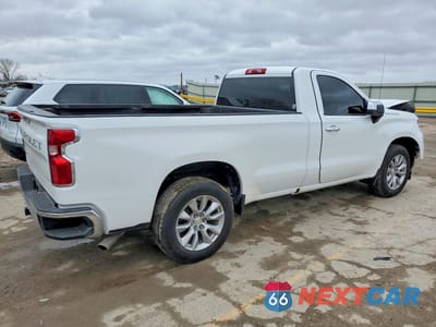 Trzecie zdjęcie samochodu z tyłu: 2021 CHEVROLET SILVERADO C1500 VIN:3GCNWAEF6MG252618 - miniatura
