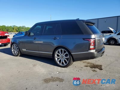 Drugie zdjęcie samochodu z przodu: 2017 LAND ROVER RANGE ROVER HSE VIN:SALGS2FV9HA345890 - miniatura