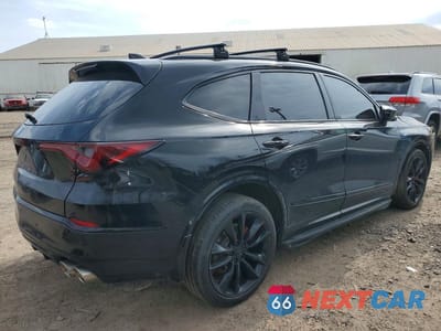 Trzecie zdjęcie samochodu z tyłu: 2023 ACURA MDX TYPE S ADVANCE VIN:5J8YD8H89PL002839 - miniatura