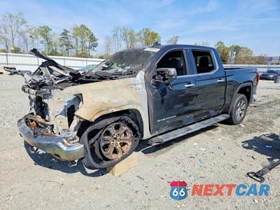2022 GMC SIERRA K1500 SLT 1GTUUDED5NZ633993 - główne zdjęcie licytacji z USA - miniatura