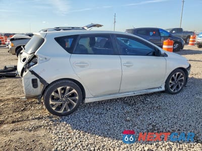 Trzecie zdjęcie samochodu z tyłu: 2016 SCION IM BASE VIN:JTNKARJE3GJ504448 - miniatura