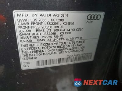 Zdjęcie 13 z 13 samochodu: 2014 AUDI Q7 PREMIUM PLUS VIN:WA1LMAFE7ED016958 - miniatura