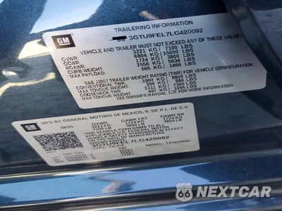 Zdjęcie 12 z 12 samochodu: 2020 GMC SIERRA K1500 DENALI VIN:3GTU9FEL7LG420092 - miniatura