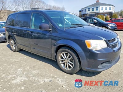 Czwarte zdjęcie samochodu z boku: 2014 DODGE GRAND CARAVAN SXT VIN:2C4RDGCG6ER263331 - miniatura
