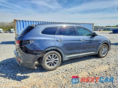 Trzecie zdjęcie samochodu z tyłu: 2017 HYUNDAI SANTA FE SE VIN:KM8SM4HF1HU195748 - miniatura