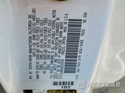 Zdjęcie 12 z 13 samochodu: 2009 TOYOTA TACOMA BASE VIN:5TETX22N99Z653548 - miniatura