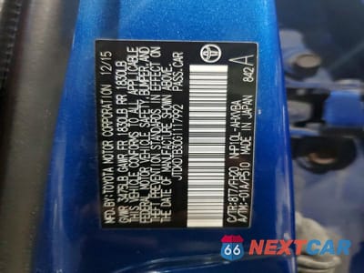 Zdjęcie 12 z 12 samochodu: 2016 TOYOTA PRIUS C ONE VIN:JTDKDTB30G1117992 - miniatura
