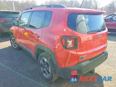Drugie zdjęcie samochodu z przodu: 2016 JEEP RENEGADE SPORT VIN:ZACCJBAT5GPD89575 - miniatura