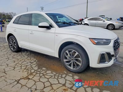 Czwarte zdjęcie samochodu z boku: 2023 AUDI Q5 PREMIUM PLUS 45 VIN:WA1EAAFY7P2067466 - miniatura