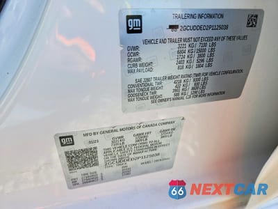 Zdjęcie 12 z 12 samochodu: 2023 CHEVROLET SILVERADO K1500 LT VIN:2GCUDDED2P1125038 - miniatura