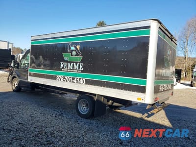 Drugie zdjęcie samochodu z przodu: 2022 FORD TRANSIT BOX TRUCK VIN:1FDRU8ZG8NKA02404 - miniatura