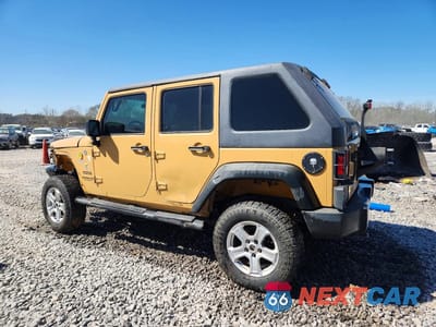 Drugie zdjęcie samochodu z przodu: 2013 JEEP WRANGLER UNLIMITED SPORT VIN:1C4HJWDG2DL656537 - miniatura