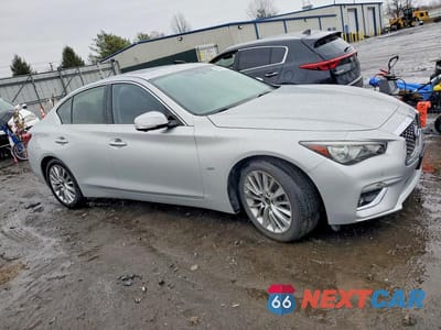Czwarte zdjęcie samochodu z boku: 2020 INFINITI Q50 3.0T LUXE VIN:JN1EV7AR1LM253034 - miniatura